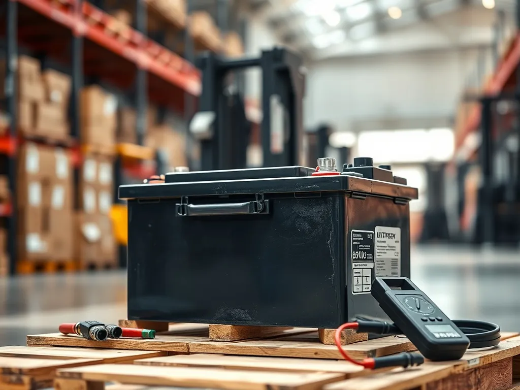 Akumulator do wózka widłowego – wybór, konserwacja, żywotność